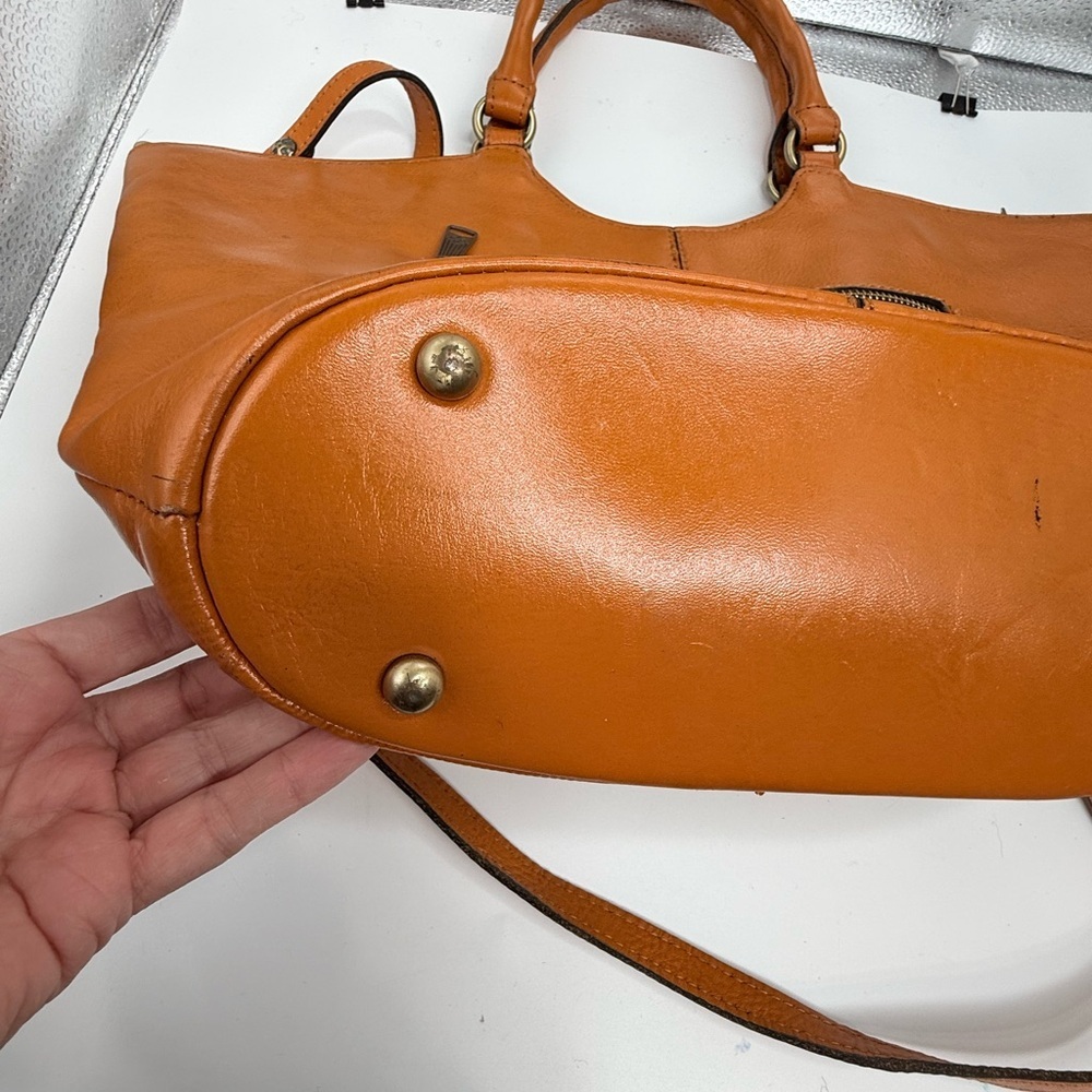 Patricia Nash valora crossbody satchel tooled leather purse - Picture 4 of 7